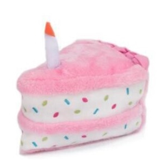 Picture of BIRTHDAY CAKE SLICE Dog Toy